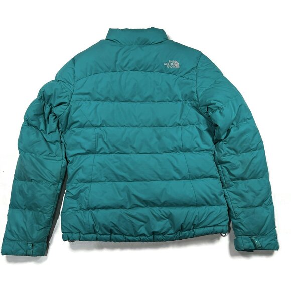 The North Face Womens Nuptse 2 Jacket Small Green 700 Down Winter Puffer Coat - Picture 7 of 14